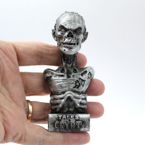 The Skeleton Crypt Keeper, The CryptKeeper, Tales from the Crypt, Decaying Zombie Figure, Skeletal CryptKeeper